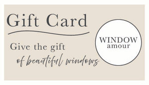 WINDOWamour Gift Card